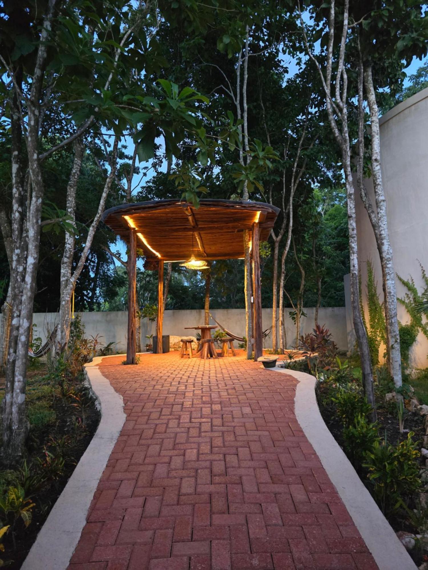 Villa Con Jacuzzi En Bacalar Buenavista  エクステリア 写真