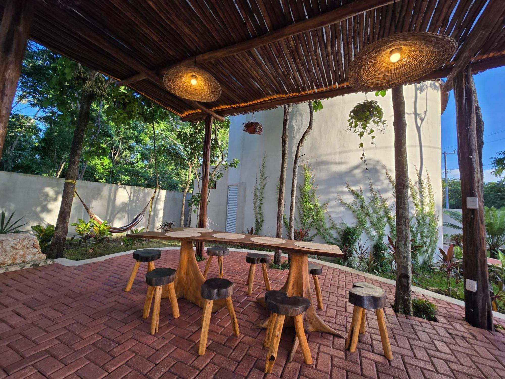 Villa Con Jacuzzi En Bacalar Buenavista  エクステリア 写真