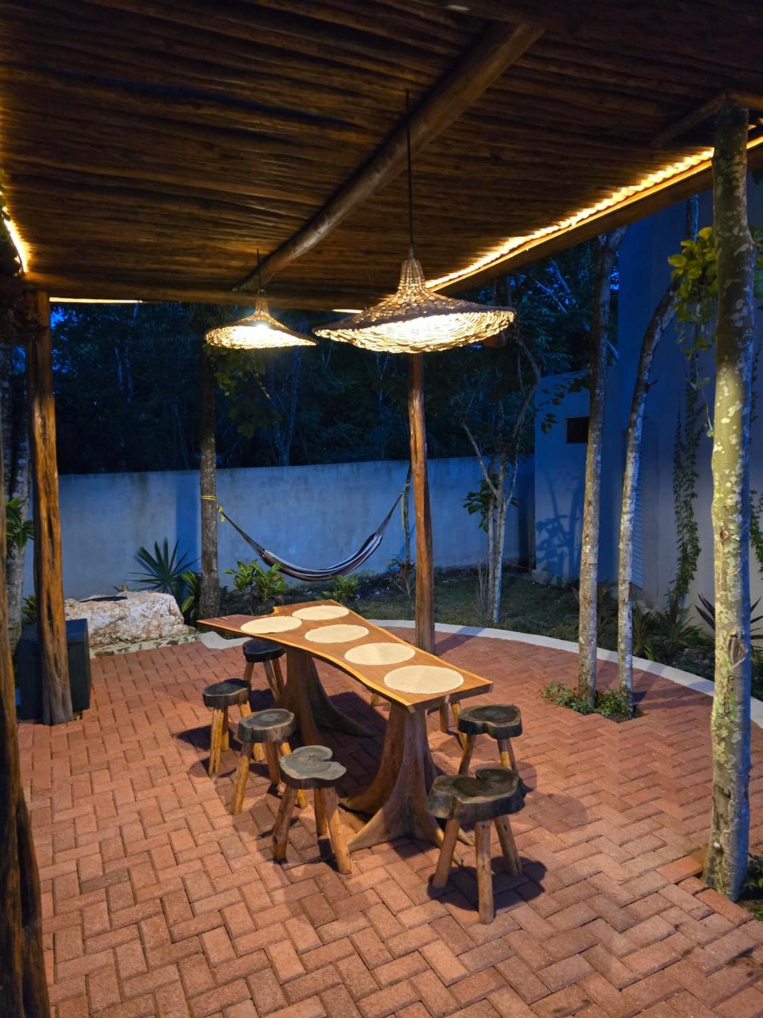 Villa Con Jacuzzi En Bacalar Buenavista  エクステリア 写真