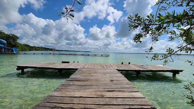 Villa Con Jacuzzi En Bacalar Buenavista  エクステリア 写真